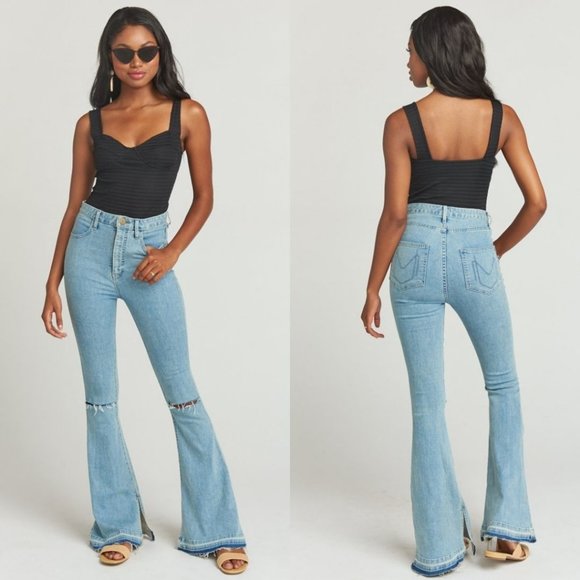Show Me Your MuMu Denim - SHOW ME YOUR MUMU Austin High Waist Flare
